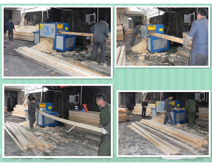 浙江-上海-鋸方木高150原木多片鋸-加工現場