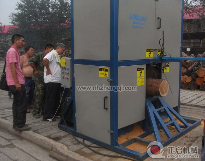 圓木自動斷料機--鋸斷原木45公分機-1