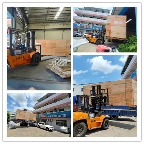 2021年7月12日發往佛山市-ZQ400型原木多片鋸