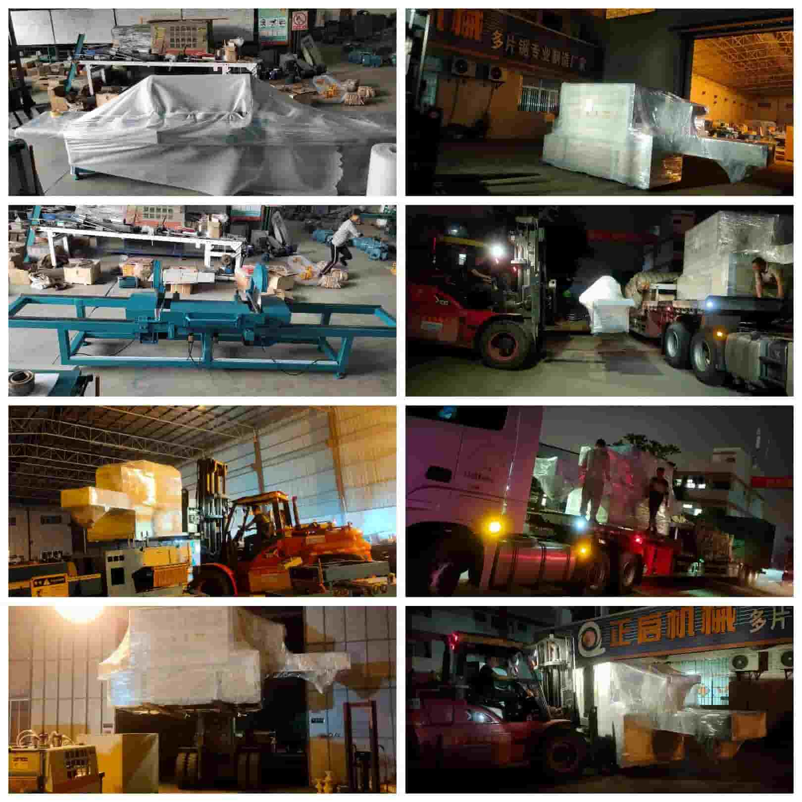 2021年發往新疆哈密市-ZQ500原木多片鋸、