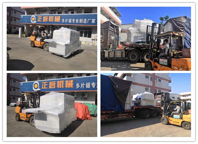 2019年發(fā)往山東鄒平--ZQ200型方木多片鋸2臺(tái)