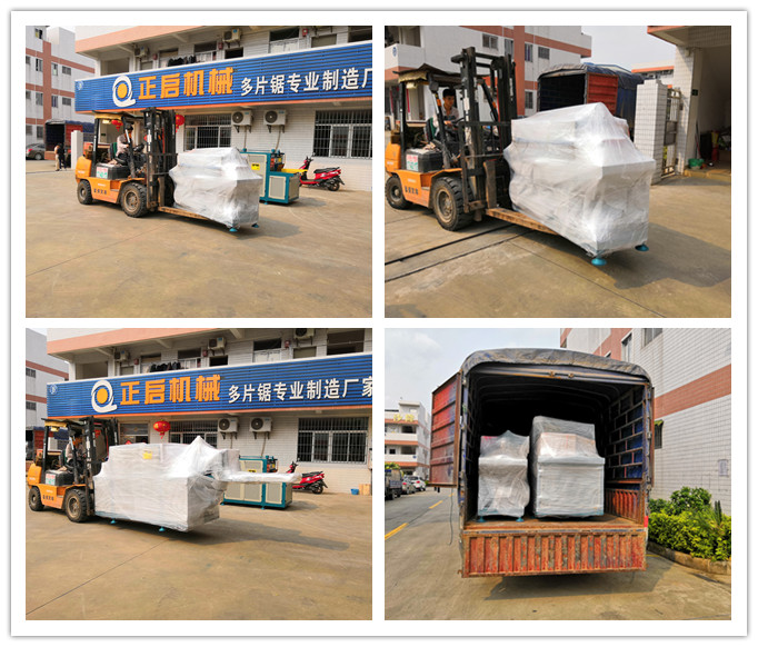 2019年3月發往廣西南寧武鳴--ZQ200型原木多片鋸、小型方木多