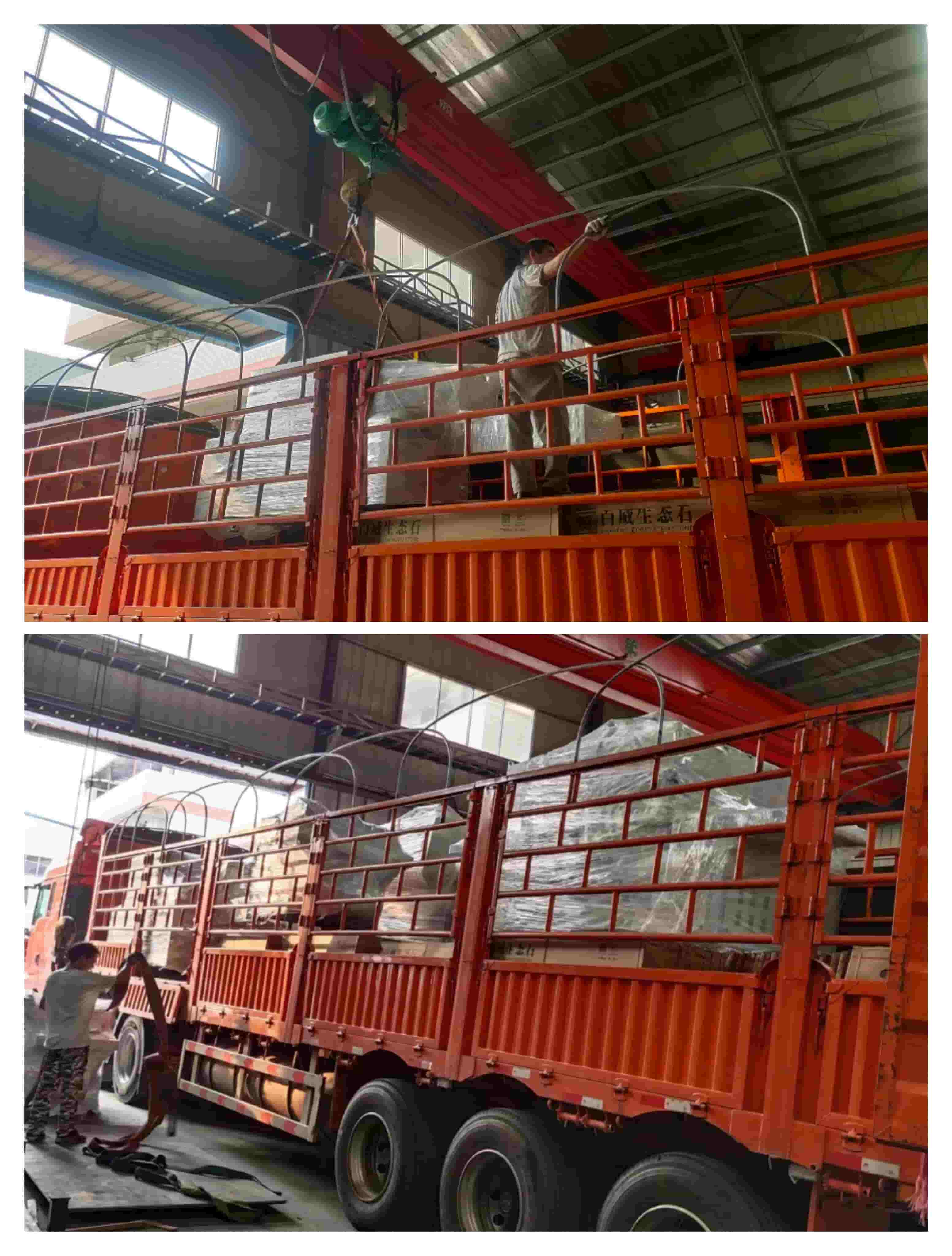 2021年9月10日發云南曲靖羅平-ZQ300圓木多片鋸2臺、ZQ150方