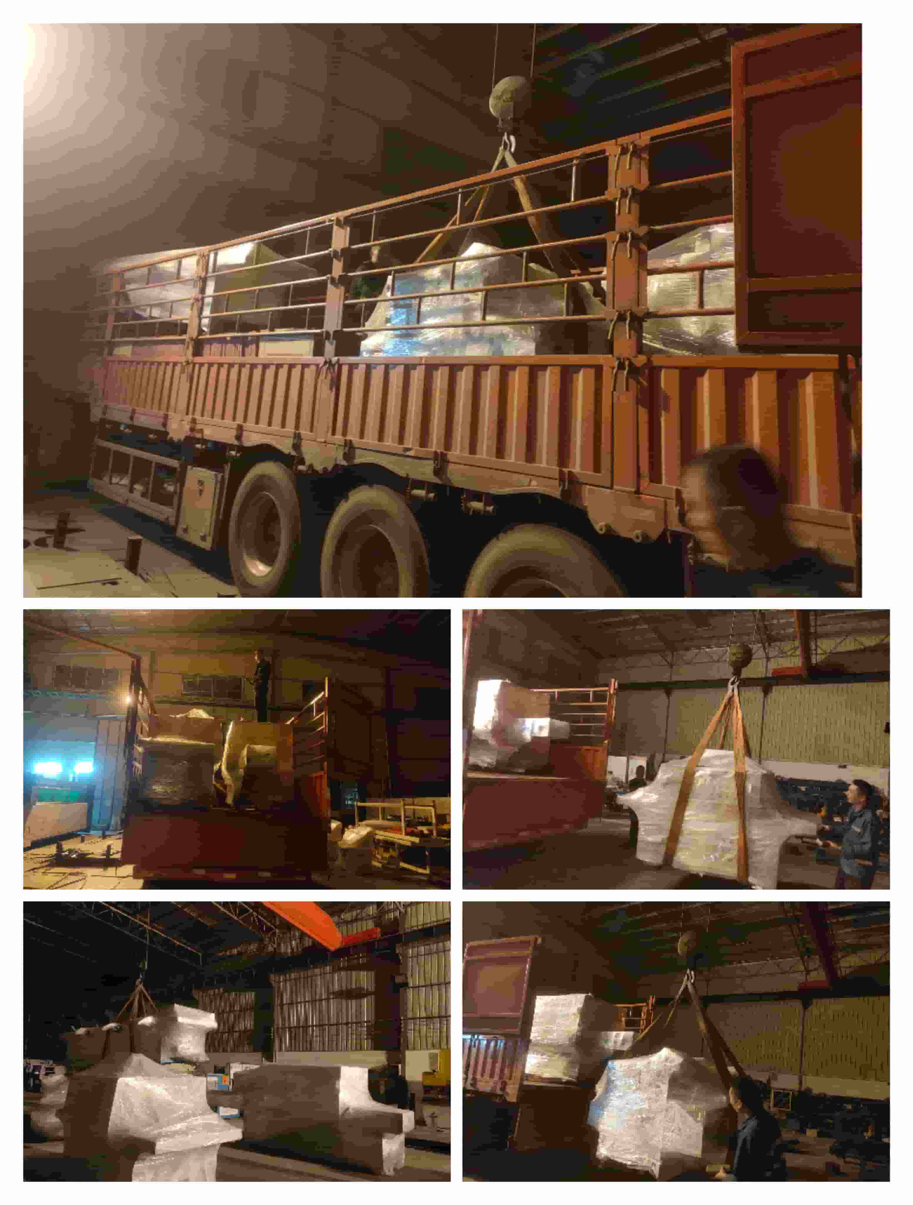 2021年11月10日發云南曲靖師宗-ZQ300圓木多片鋸、原木出料架