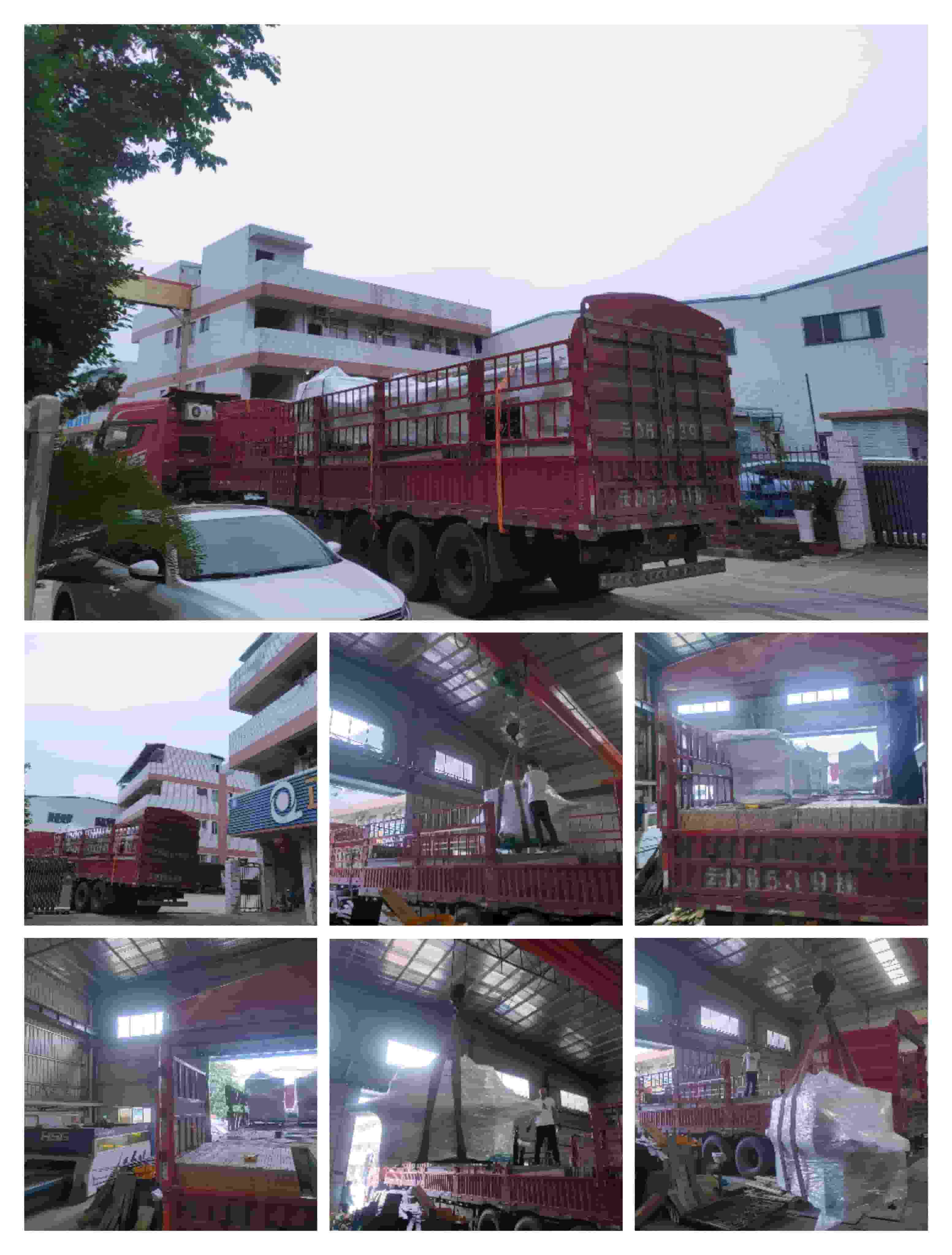 2023年5月8日發云南曲靖師宗-ZQ150方木多片鋸2臺、自動出料